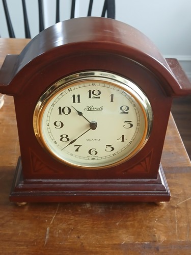 Vintage hermle quartz mantle - hermle,