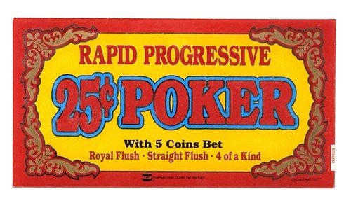 Igt rapid progressive 25c - progressive,