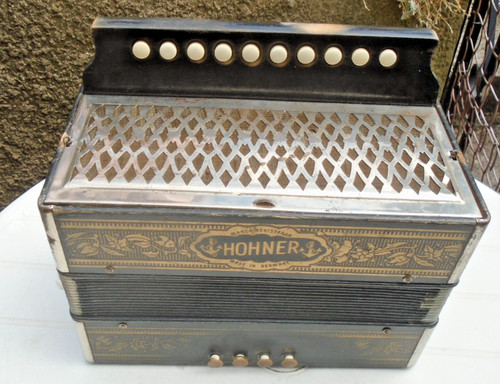 Vintage hohner melodeon - vintage,