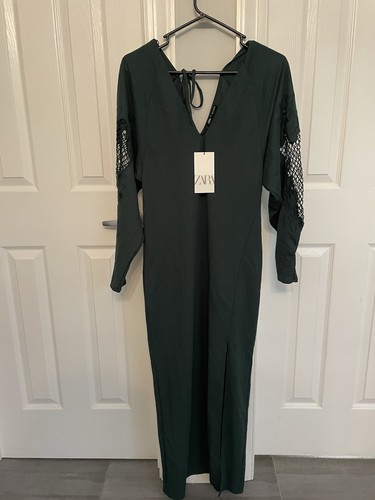 Zara women green neck - zara, women’s