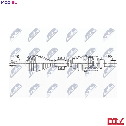 Drive shaft npw 169 for - drive, npw-ty-169