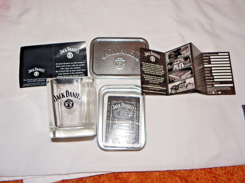 Jack daniels square cut glass - jack,