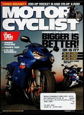 AUGUST 2005 MOTORCYCLIST