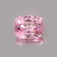 AAA Natural Pastel Pink Padparadscha Sapphire Loose Gemstone Cushion Cut 8.00 Ct