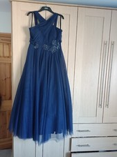 LITTLE MISTRESS Size 16 Navy Formal  Dress Black Tie Event Ball Bridesmaid