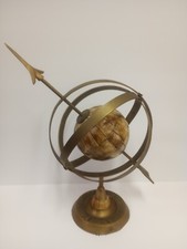 Armillary Sphere Sundial Brass