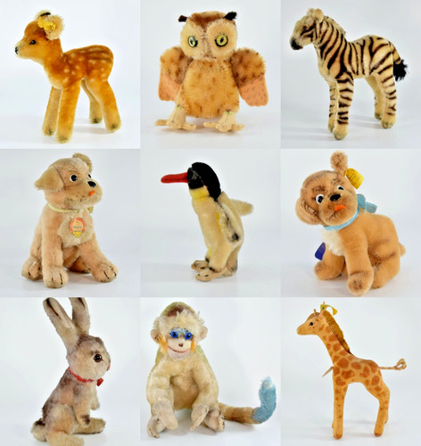 Vintage steiff animals birds - steiff,
