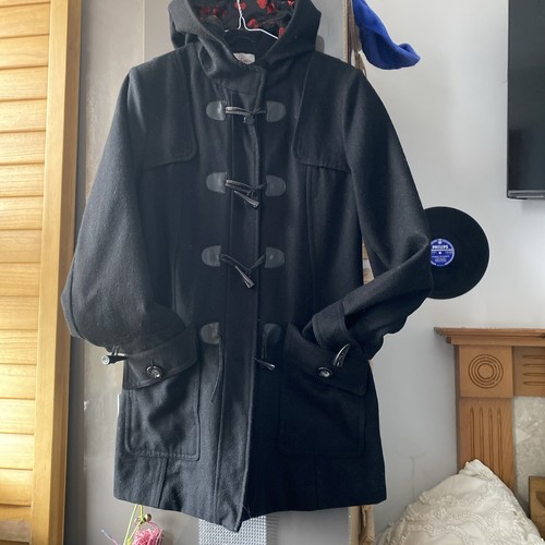 Black wool mix - mix, coat