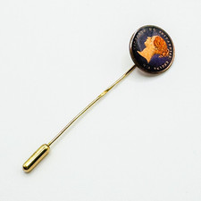 Antique Enamelled Queen