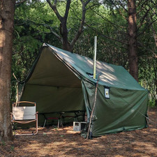 Versatile Hammock Hot Tent with Stove Jack and Waterproof Design