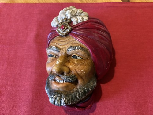 Vintage rajah chalkware - vintage,
