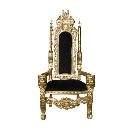 Throne chair silver - ,
