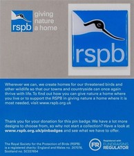 RSPB Pin Badge GNaH RSPB Logo