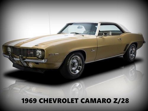 1969 chevrolet camaro - z/28, new