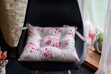 Square Chair Cushion with Ties