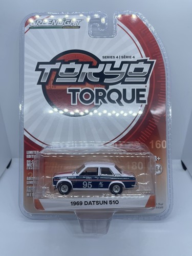Greenlight datsun 510 white - datsun,