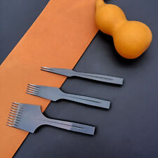 French Style leather Craft Pricking Irons Stitching Lacing Punch Chisel Tool Mo
