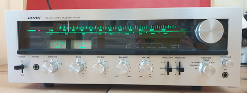 Vintage denon 345 stereo - denon, gr-345
