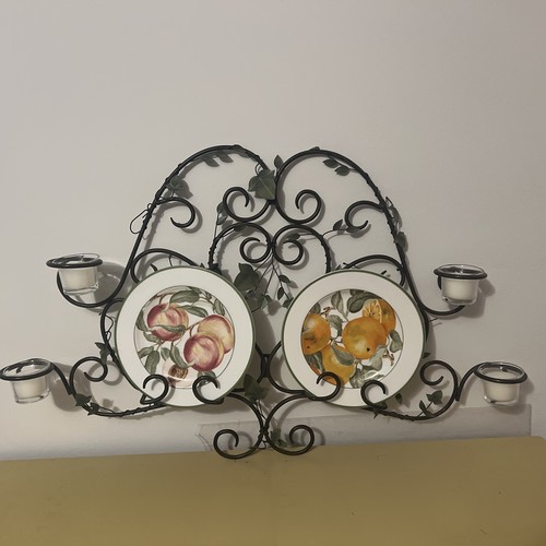 Wrought iron scrolls leaves - wrought,