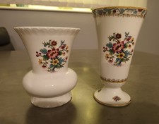 COALPORT MING ROSE VASES