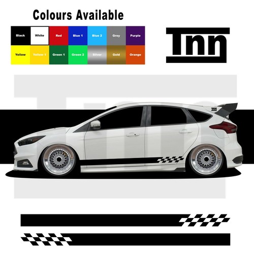 Side stripes stickers - side, vinyl