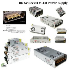 Switching Power Supply for LED Strip CCTVAC - DC 5V/12V/24V Universal Regulated
