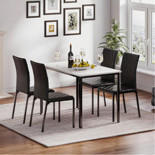 Modern Marble Effect Dining