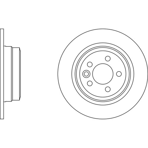 Brake discs solid - brake,