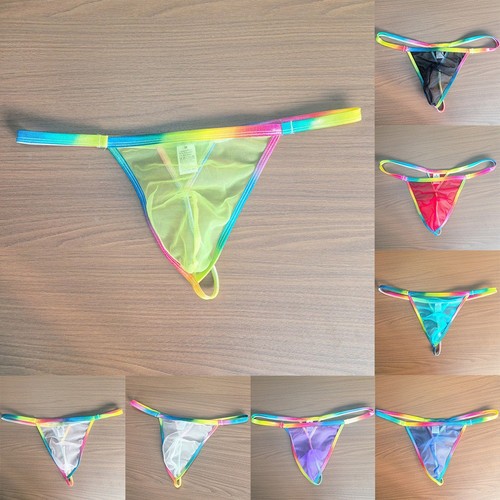 Invisible look men - mesh, thong