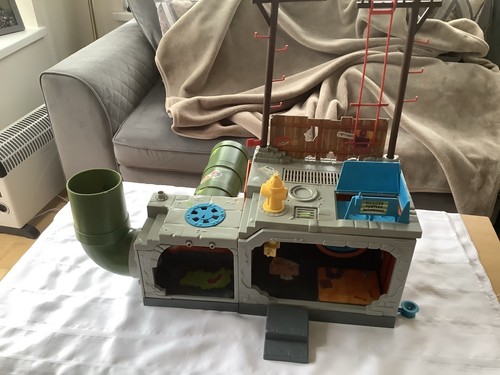 1989 tmnt sewer - playset,