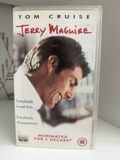 Vintage Jerry Maguire VHS tape