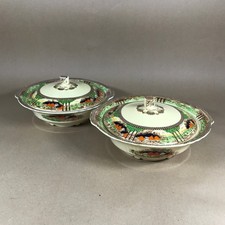 Pair of Vintage Myott Son & Co Hanley English Countryside Replacement Tureens