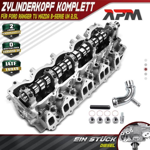 Cylinder head complete - cylinder,