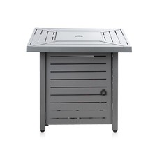 Fire Mountain 76cm Square Gas Outdoor Fire Pit Table with Protective Cover