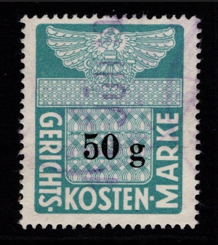 Austria 1947 50g court fee - 50g,