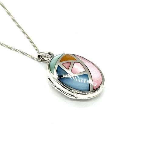 925 sterling silver oval photo - 925,