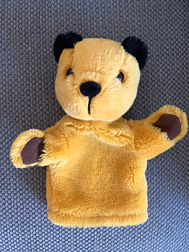 Sooty vintage bear plush - sooty,
