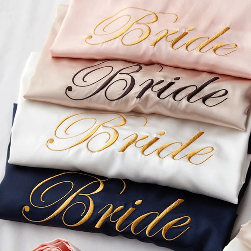 Womeen bathrobe wedding - wedding, bride