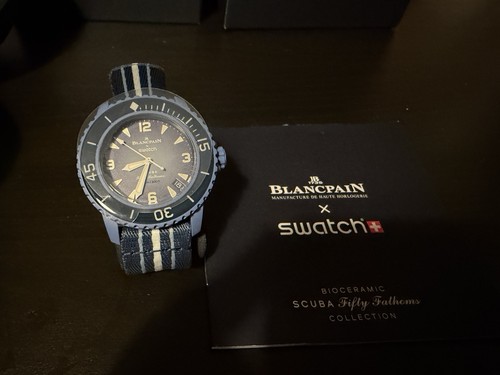 Swatch blancpain fifty - fifty, fathoms
