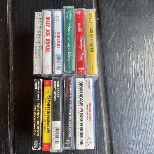 Vintage cassette tapes - vintage, mixed