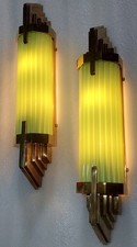Antique Vintage Art Deco Brass