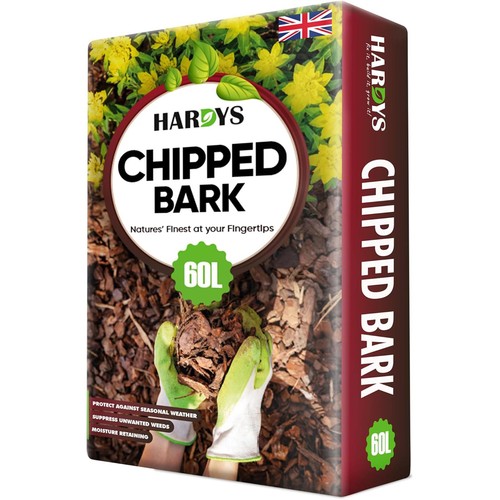 60l spruce bark garden mulch - garden,