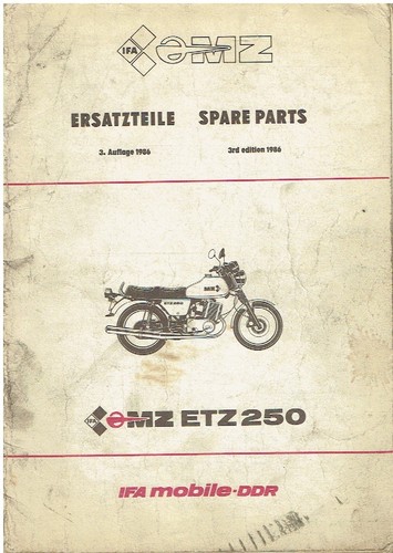 Etz 250 motocycle - etz, original