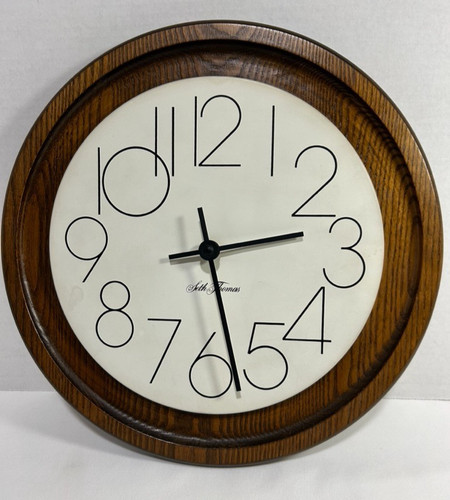 Seth thomas oak wall - seth,