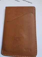 Brown Bellroy Leather Card