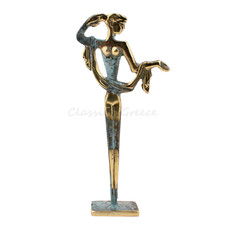 Statue Ancient Greek Mythology Goddess Aphrodite 6.7"-17cm Brass Cast Beauty New