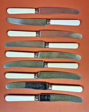 9 Retro Table knives by Smith