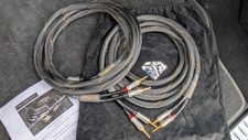 Hi-Fi speaker cables - Handmade By HI DIAMOND, ITALY. "Diamond 2" - Banana Plugs