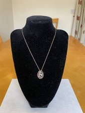 Filigree Egg Shaped Pendant