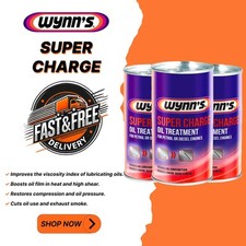 3 x Wynns Super Charge Oil